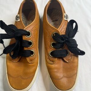 Vintage Puma Mens Rudolf Dassler Schufabrik by Puma Sz 7 Leather Logo A050725